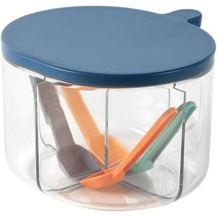 卡罗特调料盒一体多格家用厨房调料罐盐罐味精收纳组合套装调味盒