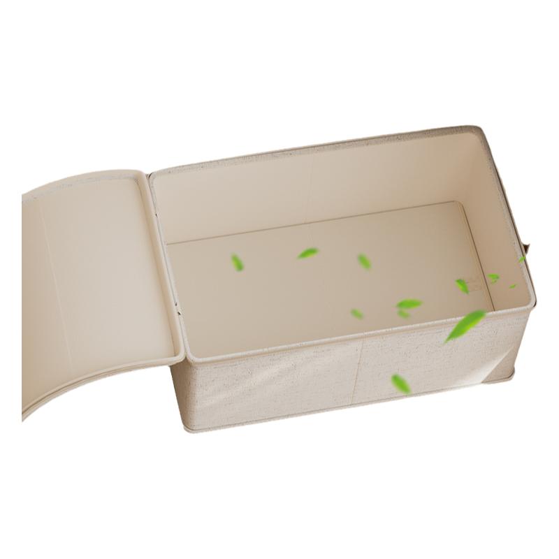 livingbox衣服裤子带盖收纳箱