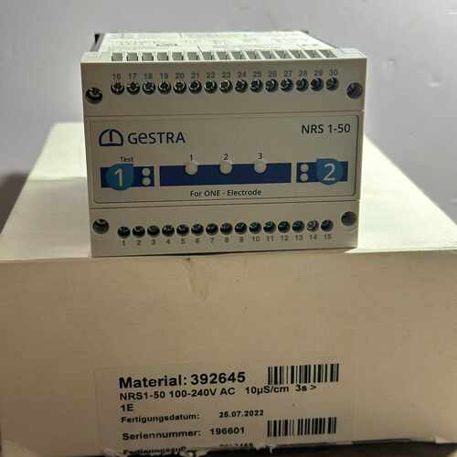 【询价】Gestra NRS 1-50，液位控制器。未使用备件，适用