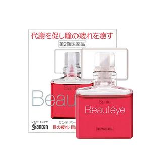 日本参天玫瑰眼药水Beautéye滴眼液进口正品官方缓解眼疲劳12ml