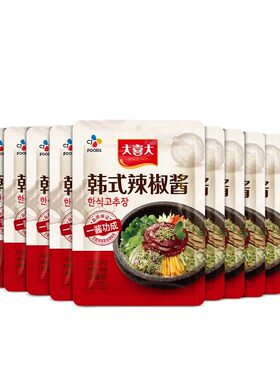 大喜大辣椒酱袋石锅拌饭