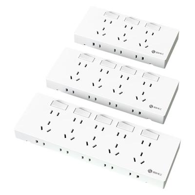 国际电工28孔大功率明装插座面板