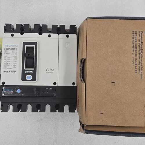 HYUNDAI HGP250S 200A MOLDED CASE CIRCUIT BREAKER 4POLES [FAS