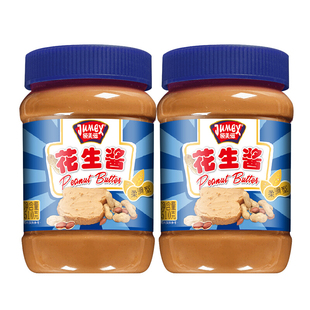极美滋幼滑颗粒花生酱510g拌面酱早餐三明治面包吐司涂抹火锅蘸酱
