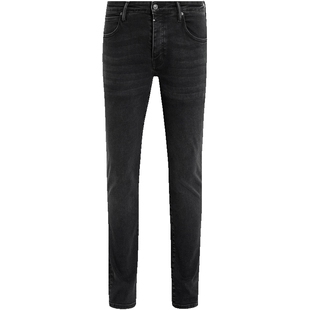 明星同款ALLSAINTS男士弹力牛仔裤Sid紧身小脚裤子春季款M023EB