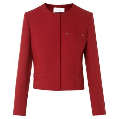 【MONEY HONG】朗姿圆领优雅简约通勤短外套/短裤2026年春季新款