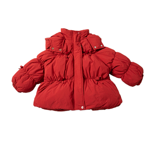 女童超好看加绒羽绒棉服2025新款儿童洋气棉袄女宝宝冬装棉衣外套