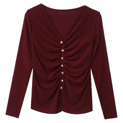 欧货性感打底衫长袖时尚豹纹上衣