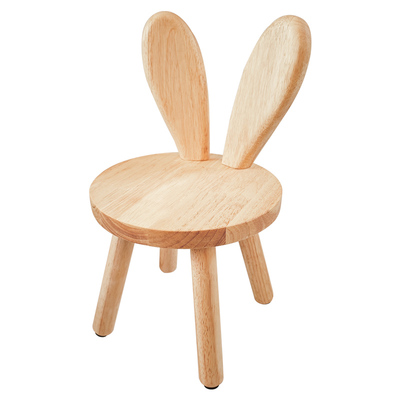 实木小凳子家用客厅圆板凳儿童靠背小椅子可爱创意换鞋凳简约矮凳