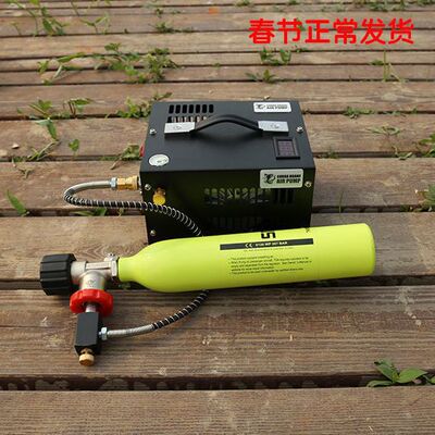 眼镜蛇12V车载电动高压潜水打气机30MPA充气泵4500psi呼吸300bar