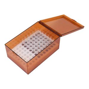 避光药品盒抢救车粉剂分装盒针剂盒带内托安瓿瓶医院6s管理收纳盒