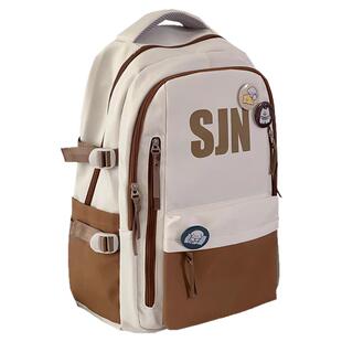 日系潮牌书包女韩版初中生高中学生双肩包大容量电脑旅行背包男潮