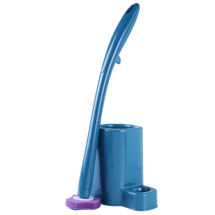 一次性可抛式可溶解马桶刷子套装无死角家用卫生间洗厕所清洁刷子