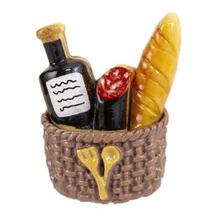 卡通食玩冰箱贴 可爱树脂装饰吸铁石高颜值仿真美食冰箱diy磁吸贴