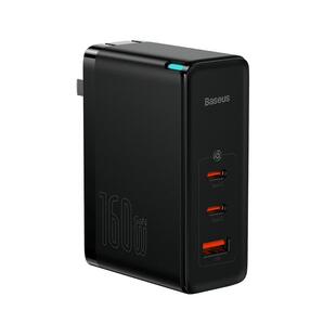 倍思140W氮化镓充电器适用苹果17promax安卓Typec插头USB多口pd笔记本电脑macbook华为iPad手机iPhone快充头