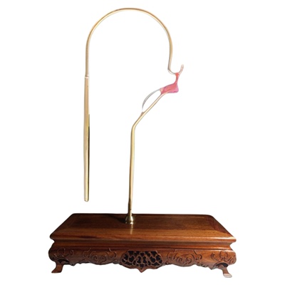 天津特产红木铜杆不含鸡毛掸子