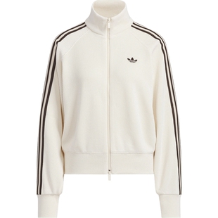 adidas阿迪达斯三叶草女款运动休闲宽松百搭夹克外套女装KQ5490