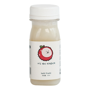 TuttiFrutti100%HPP荔枝汁儿童鲜榨天然果汁无添加饮料夏日
