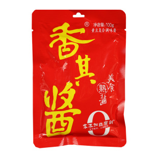 香其酱100g整箱商用东北大酱蘸酱香辣酱官方旗舰店同款黄豆酱熟酱