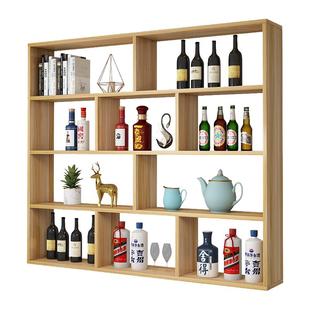 简约现代酒架酒柜壁挂式餐厅饭店墙上悬挂式红酒架创意多层置物架