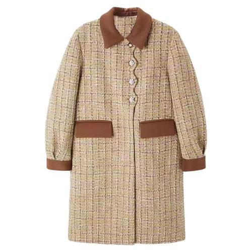 Z116优雅小香风大衣