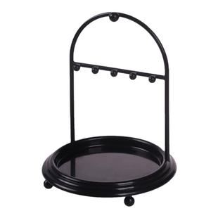 玄关置物架高级感桌面装饰摆件入户门口鞋柜杂物收纳托盘钥匙挂架