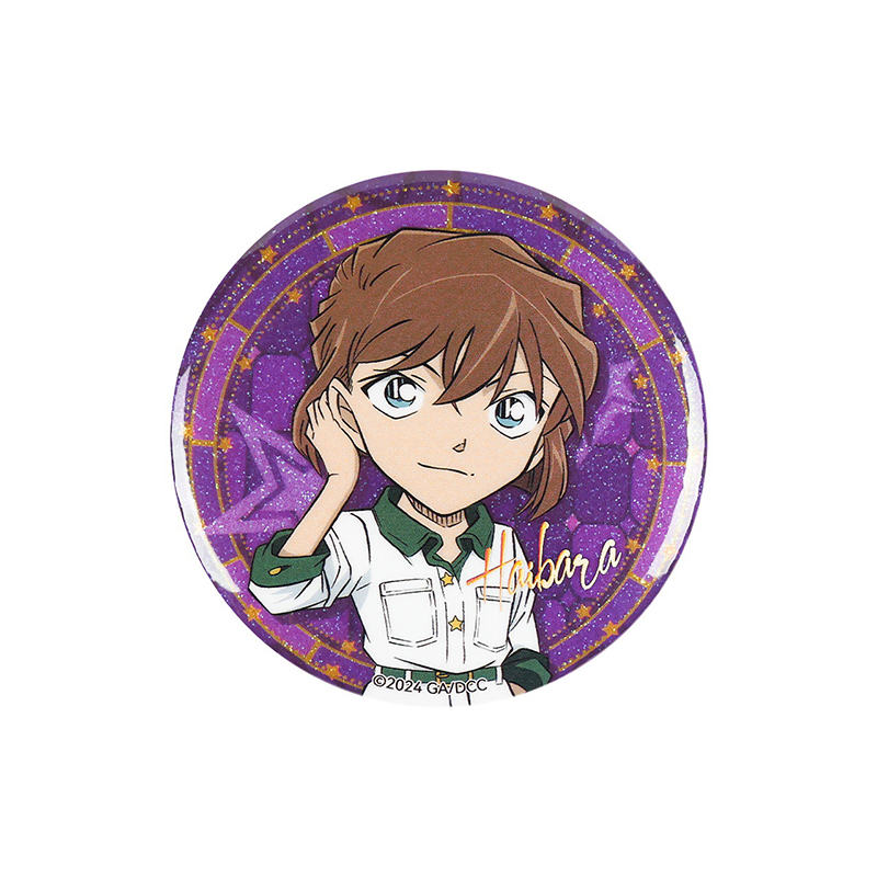 名侦探柯南周边正版徽章怪盗基德灰原哀工藤新一远山和叶官谷吧唧