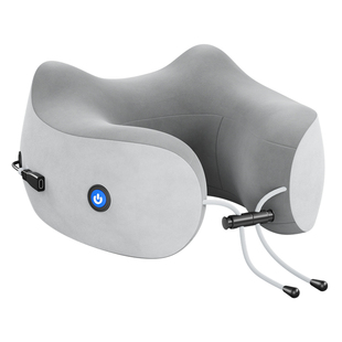 旅行便携u型枕颈椎按摩器脖枕脖子飞机护颈枕头坐车长途高铁u形枕