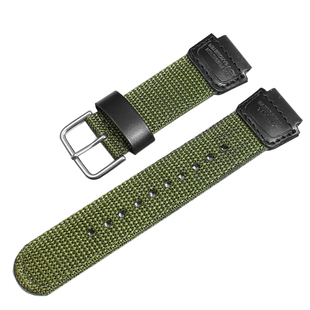 适配卡西欧尼龙手表带DW-9052 9050 9051DW6900 5600系列帆布表带