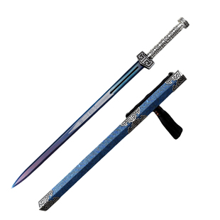 秦王剑一体宝剑龙泉刀剑高锰钢手工户外防身摆件收藏冷兵器未开刃