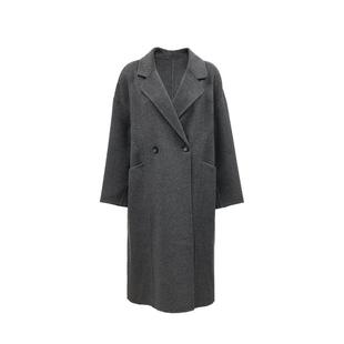 绫致Vero Moda毛呢大衣女2025冬季新款含绵羊毛山羊绒大衣