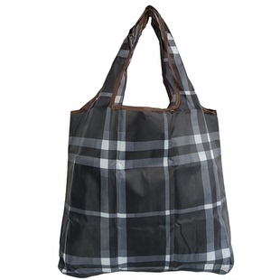 格子购物袋超市买菜防水大容量折叠环保袋便携袋子可水洗买菜包兜