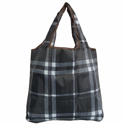 格子购物袋超市买菜防水大容量折叠环保袋便携袋子可水洗买菜包兜