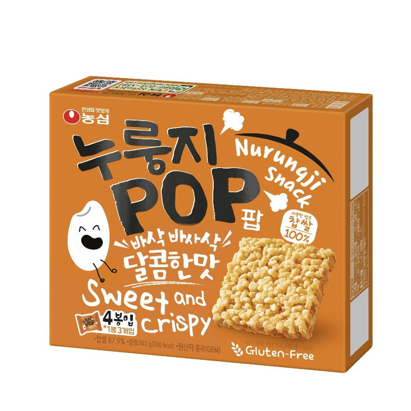 韩国直邮农心甜味糯米锅巴脆片