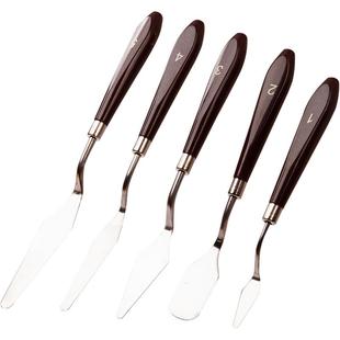 油画棒刮刀油画刀套装丙烯水粉颜料挑刀调色刀绘画美术用品油画铲