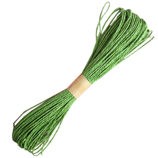 30米彩色纸绳子布丁杯瓶绑带封口绳麻绳蛋糕包装绑绳线手工装饰绳