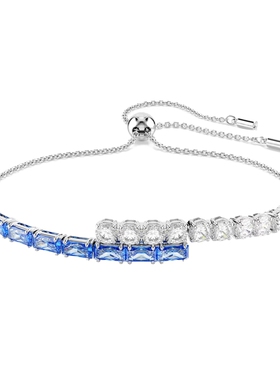 【新品】施华洛世奇Matrix Tennis混合切割手链轻奢配饰礼物