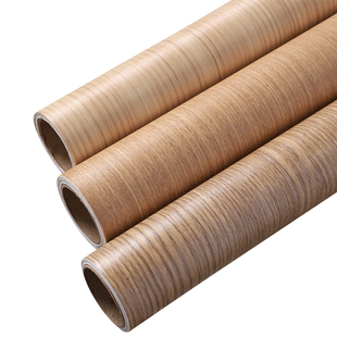 木纹贴纸自粘仿木实木加厚原木色木板防水桌面柜子木门木纹纸贴皮