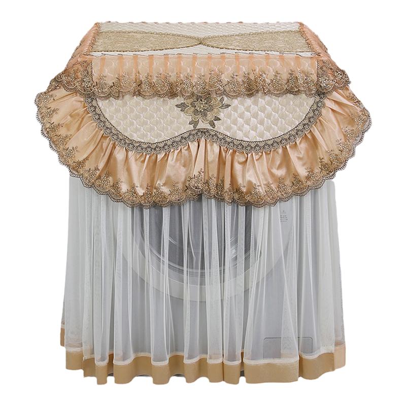 欧式海尔美的通用滚筒洗衣机罩