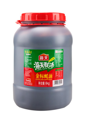 海天金标蚝油6kg大桶商用