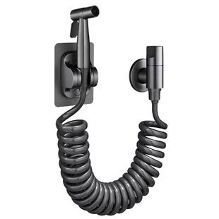 枪灰色马桶冲洗喷枪水龙头伴侣卫生间妇洗器喷头浴室高压水枪厕所