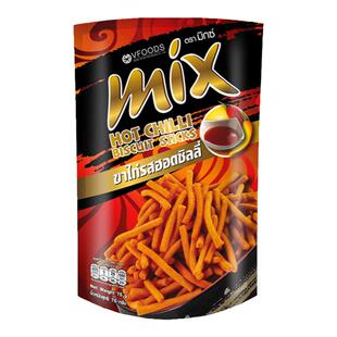 VFOODS MIX泰国进口脆脆条原味香辣鸡味75g/袋膨化咪咪虾条小零食
