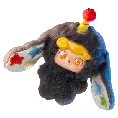 JOTOYS奇偶潮乐Q宝电波俱乐部mini毛绒挂件盲盒包包手机毛绒挂件