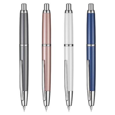 日本百乐Capless钢笔18k按动出尖