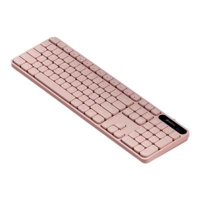 无线键盘静音高颜值长续航台式笔记本电脑男女通用办公游戏有线