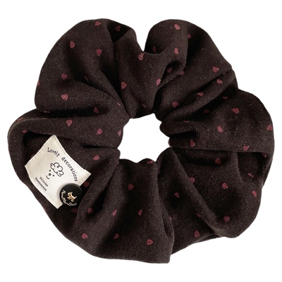 桃子柚原创甜美爱心大肠圈发圈