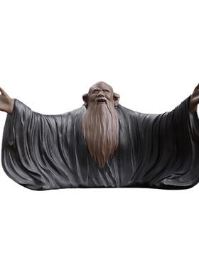 东方泥土《海纳百川》陶瓷雕塑