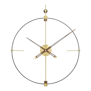 北欧创意现代轻奢极简西班牙挂钟艺术个性大尺寸样板间客厅时钟表