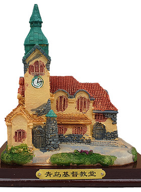 青岛旅游景点微缩模型水族馆树脂