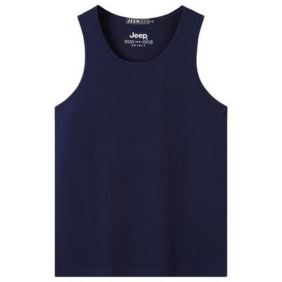 JEEP官方正品夏季新款打底背心男